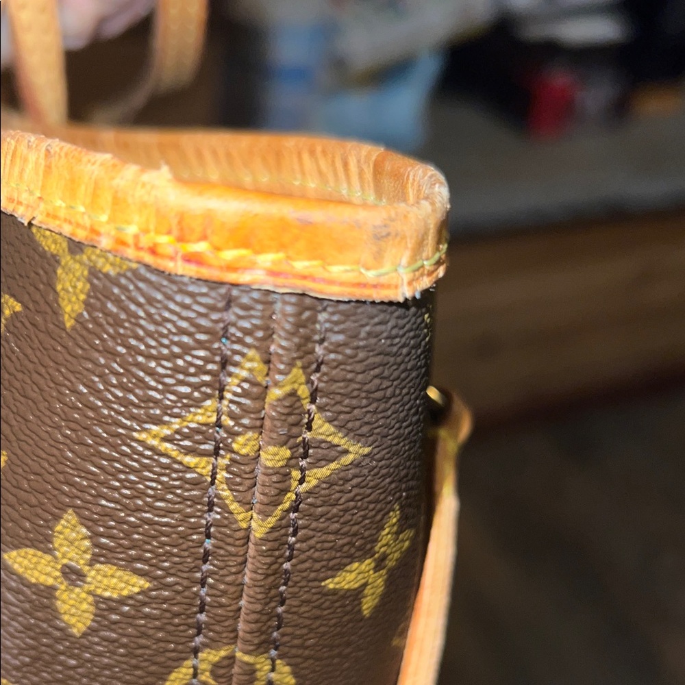 Louis Vuitton Monogram MM Neverful - Brown and Blue - Picture 15 of 16